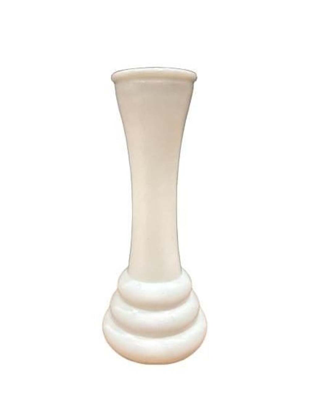 Vintage Randall Milk Glass Vase 3 Tier Beehive Vintage 6” Bud Vase 1950's W5